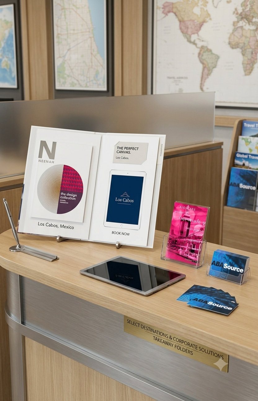 Brand, editorial, digital, and environmental work presented together